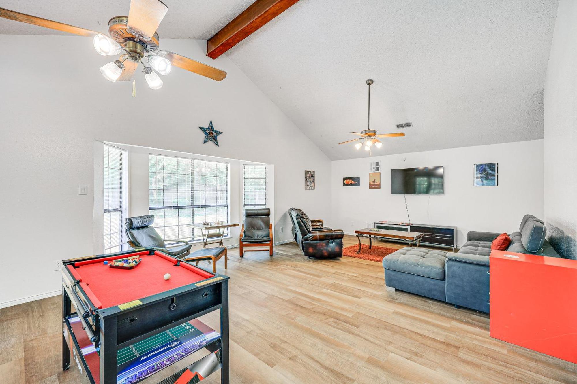 Spacious San Antonio Home Google Fiber, Game Room Luaran gambar