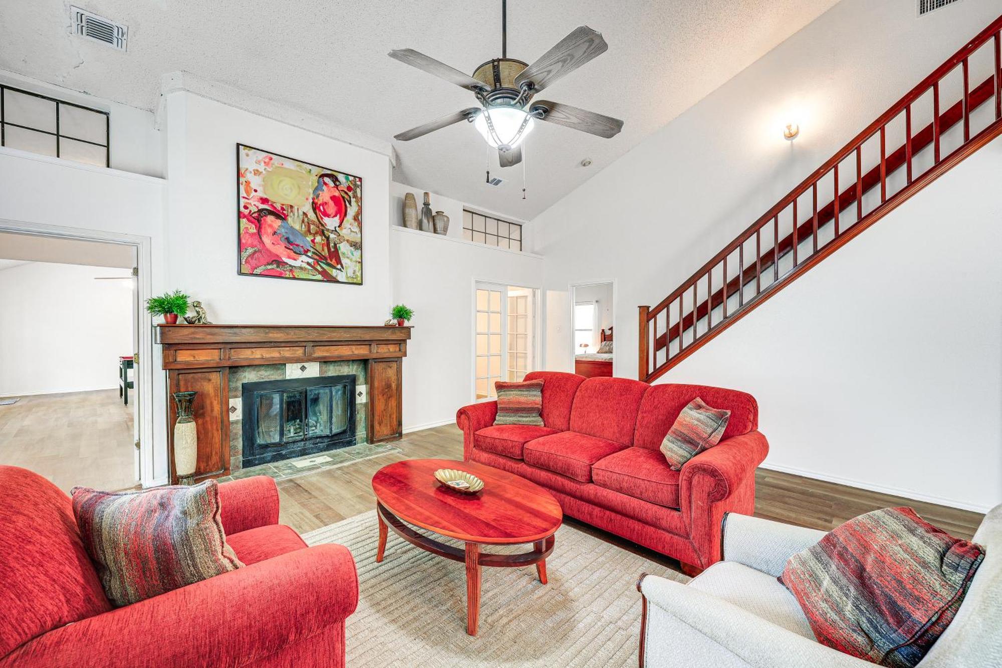 Spacious San Antonio Home Google Fiber, Game Room Luaran gambar